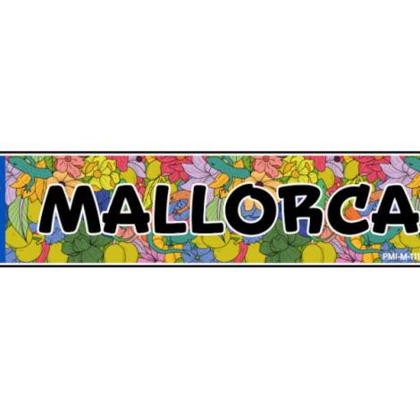 8977518 - Matricula Mallorca 52x11.5cm