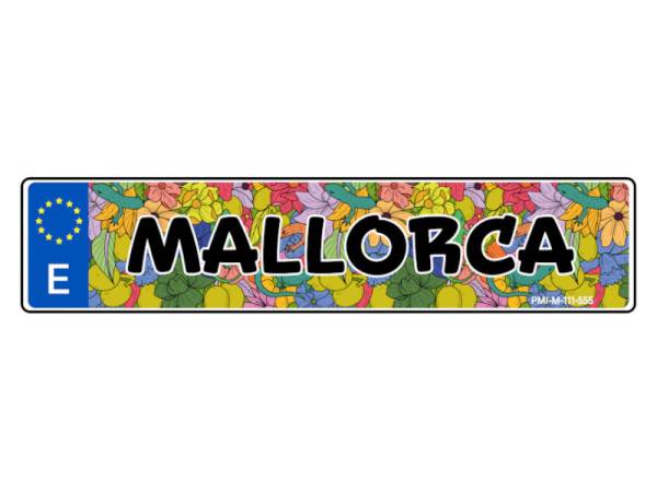 8977518 - Matricula Mallorca 52x11.5cm