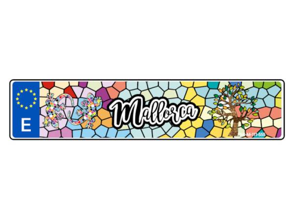 8977519 - Matricula Mallorca 52x11.5cm