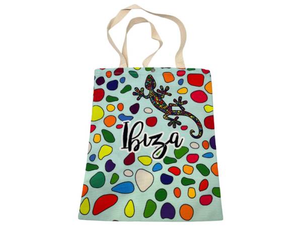 8977598 - Sa.co shopping bag 33x40 n6 lagarto piedras Ibiza