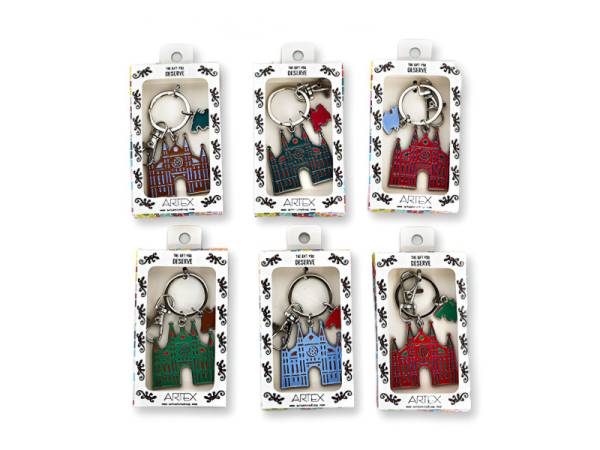 8977696 - Llavero catedral-mapa mallorca design 1