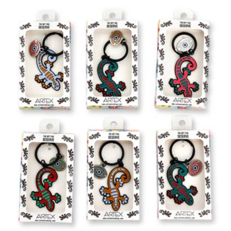 8977700 - Llavero gecko-gecko design 2 BLACK