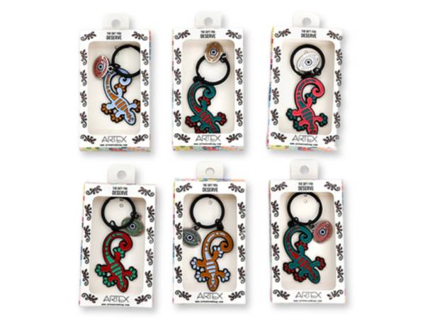 8977700 - Llavero gecko-gecko design 2 BLACK