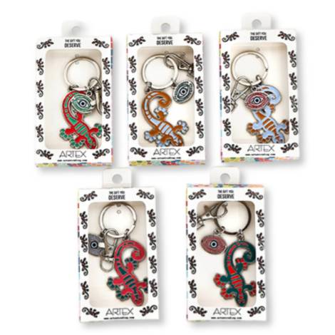 8977703 - Llavero gecko-ojo design 8