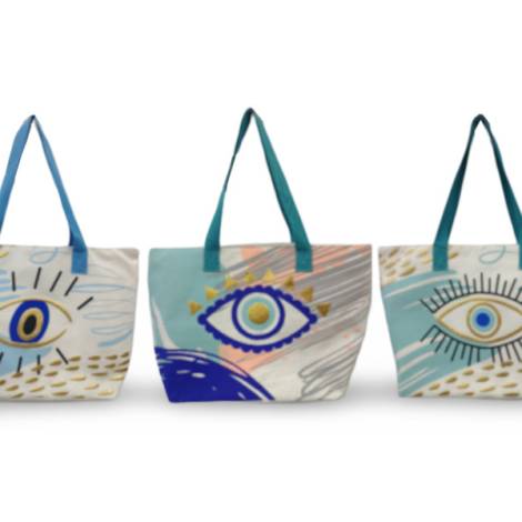 8977709 - Sa.co Beach bag 58x40x15cm 3 colors N4 one side printing