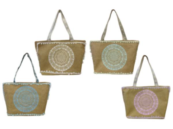 8977710 - Sa.co Beach bag 60x38x22cm 4 colors N5 one side printing