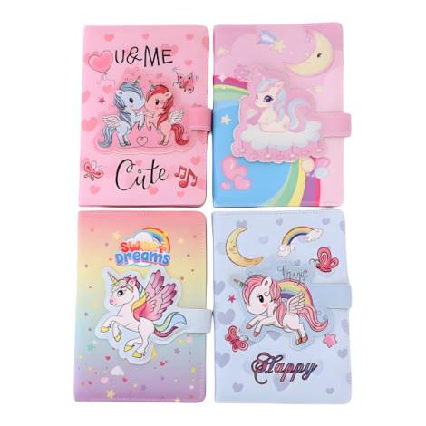 8977714 - Cuaderno note book 15x21cm N16 unicornio