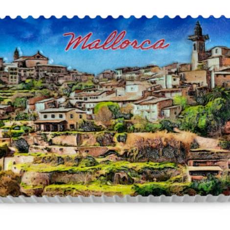 8977774 - Iman resin relieve 7.8x5.8 cm N4 Mallorca Valldemossa