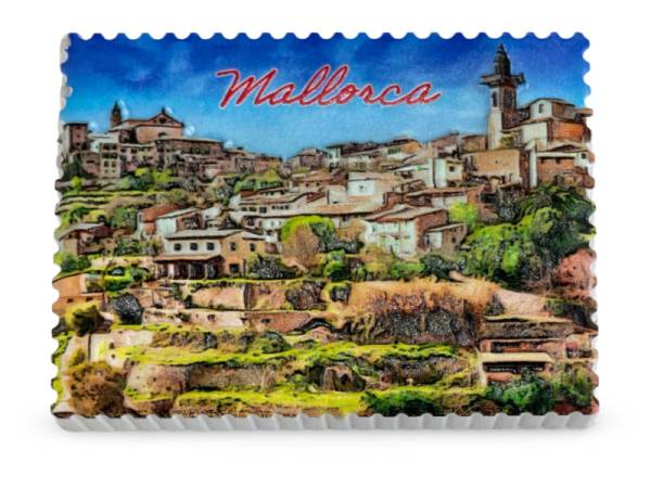 8977774 - Iman resin relieve 7.8x5.8 cm N4 Mallorca Valldemossa