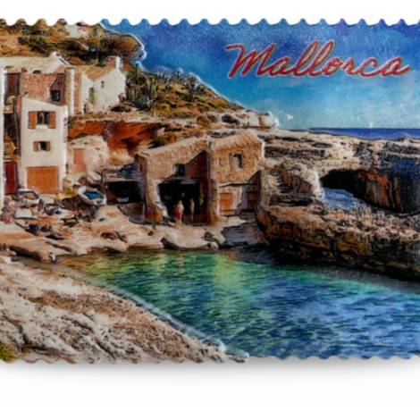 8977775 - Iman resin relieve 7.8x5.8 cm N4 Mallorca Salmunia