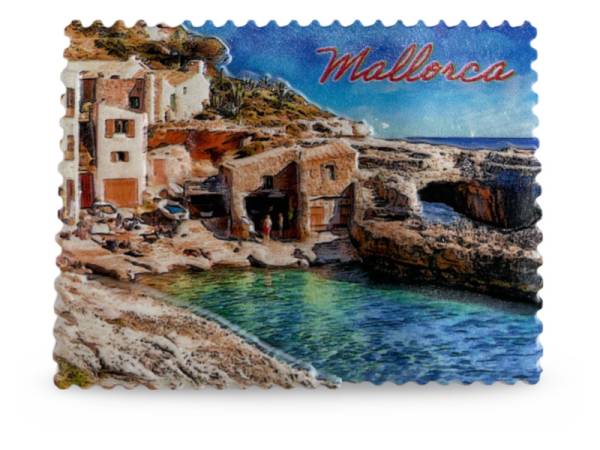 8977775 - Iman resin relieve 7.8x5.8 cm N4 Mallorca Salmunia