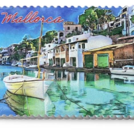 8977779 - Iman resin relieve 7.8x5.8 cm N4 Mallorca Cala Figuera 2