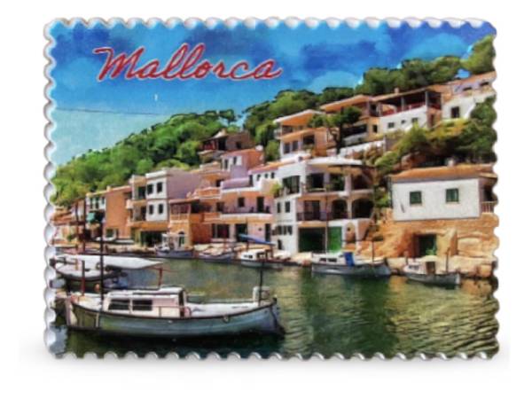 8977780 - Iman resin relieve 7.8x5.8 cm N4 Mallorca Cala Figuera 3