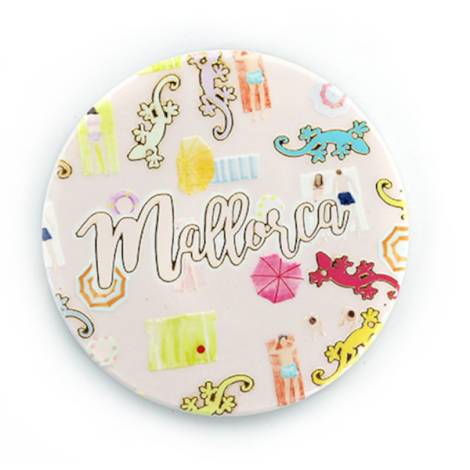 8977830 - Posavasos ceramica redondos diseño artex mallorca 6