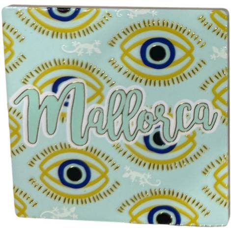 8977831 - Posavasos ceramica cuadrado diseño artex mallorca 1
