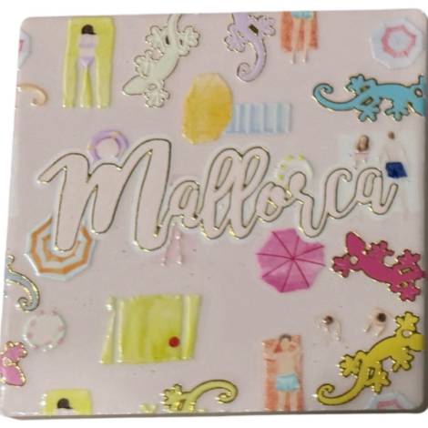 8977836 - Posavasos ceramica cuadrado diseño artex mallorca 6