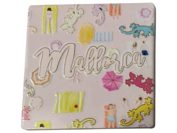 8977836 - Posavasos ceramica cuadrado diseño artex mallorca 6