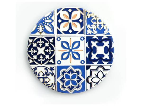 8977839 - Posavasos ceramica relieve redondo n5