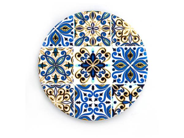 8977840 - Posavasos ceramica relieve redondo n6