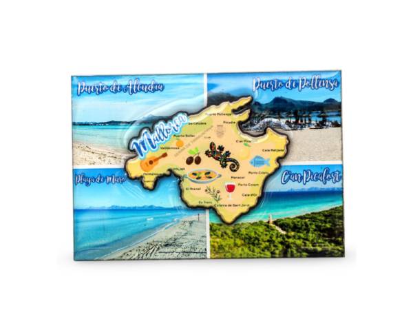 8977856 - Iman madera 8x5cm design 3-2 mallorca