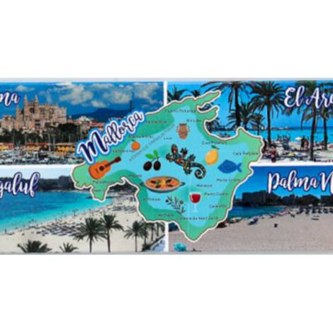 8977860 - Iman metal 12x5cm design 2-6 mallorca