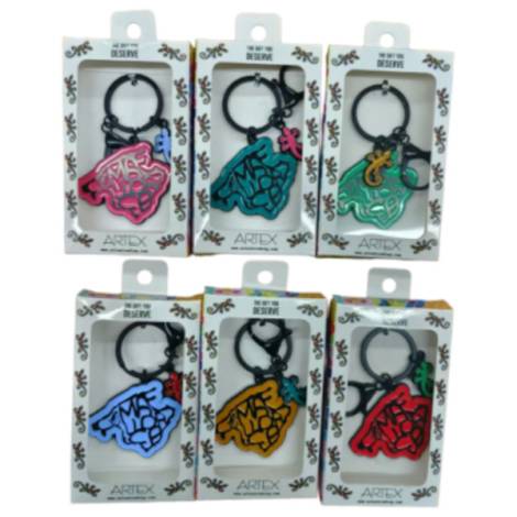 8977906 - Llavero mapa mallorca-gecko design 4 BLACK
