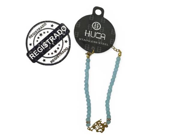 8978011 - Huca beach pulsera acero mapa Mallorca (8977573)