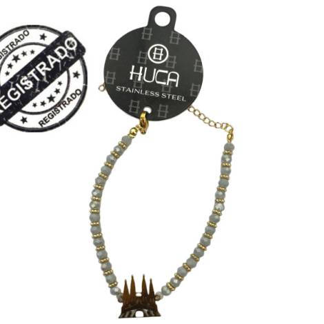 8978021 - Huca beach pulsera acero sagrada familia (new1)
