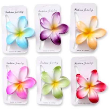 8978157 - Huca beach pinza pelo flor 8cm n9