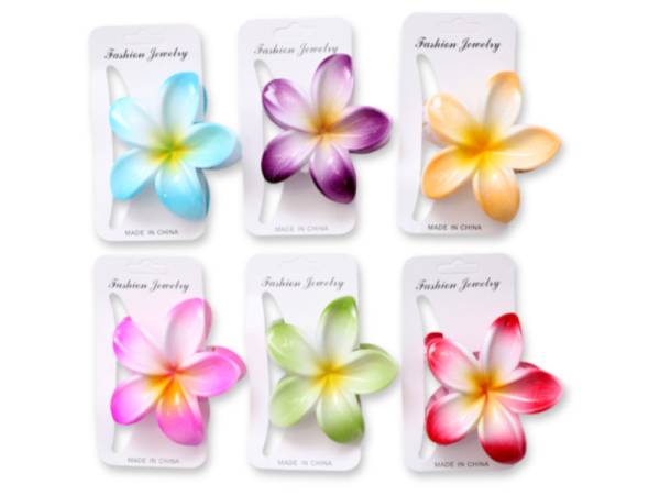 8978157 - Huca beach pinza pelo flor 8cm n9