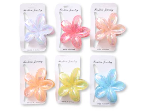 8978165 - Huca beach pinza pelo flor 8cm new 5