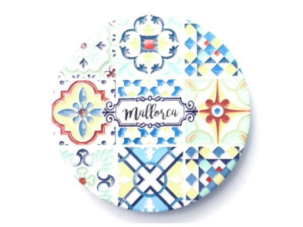8978245 - Iman ceramica redondo relieve n3 mallorca