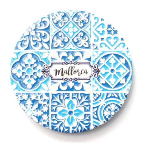 8978246 - Iman ceramica redondo relieve n4 mallorca
