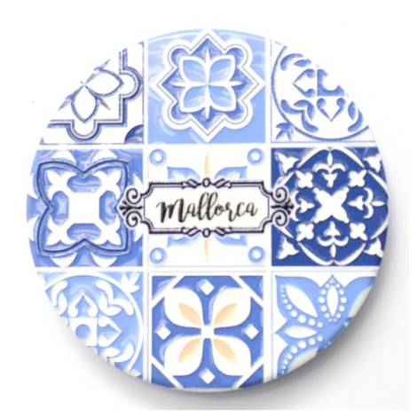 8978248 - Iman ceramica redondo relieve n6 mallorca