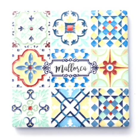 8978252 - Iman ceramica cuadrado relieve n3 mallorca