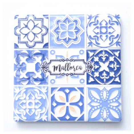 8978254 - Iman ceramica cuadrado relieve n5 mallorca