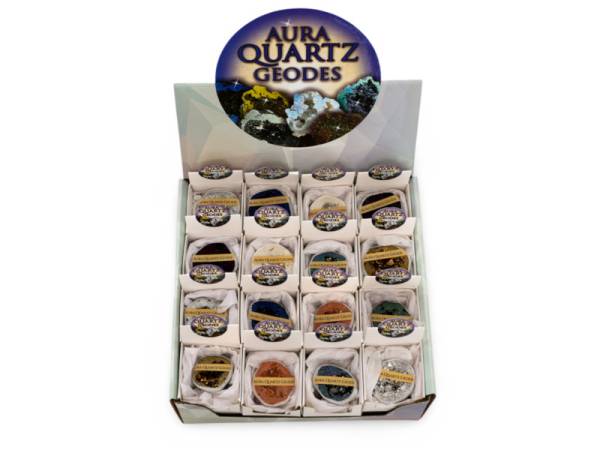 8978263 - Piedra natural aura quartz geode n11 (pack 32)