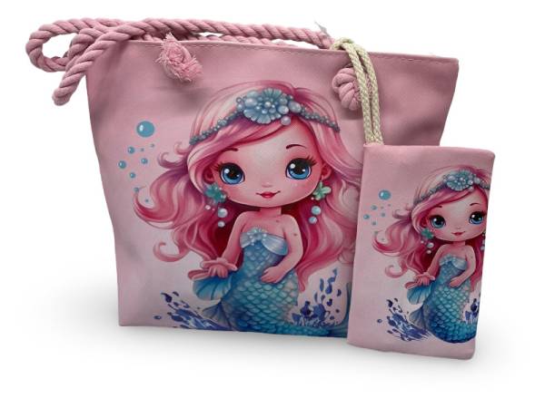 8978373 - Sa.co kid bag 30.5*23 sirena burbujas n10