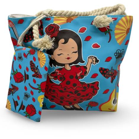 8978377 - Sa.co kid bag 30.5*23 sevillana guitarra n21