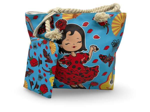 8978377 - Sa.co kid bag 30.5*23 sevillana guitarra n21