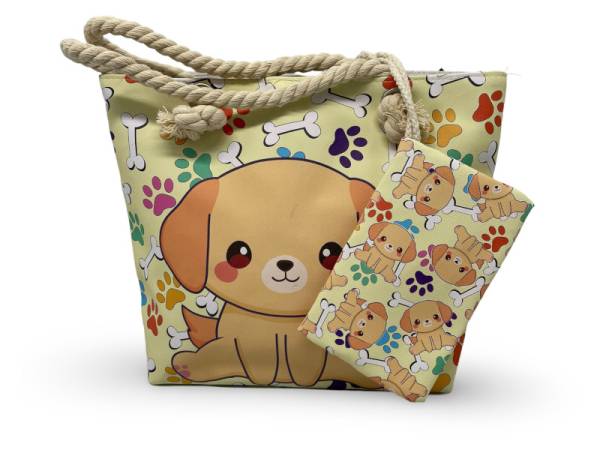 8978383 - Sa.co kid bag 30.5*23 perro huesos n27