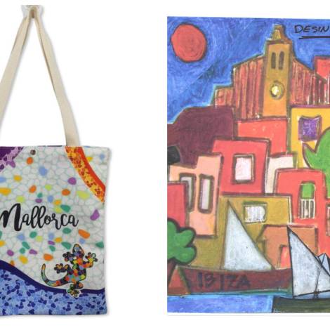 8978405 - Sa.co shopping bag 33x40 desing 6 ibiza same 8977369