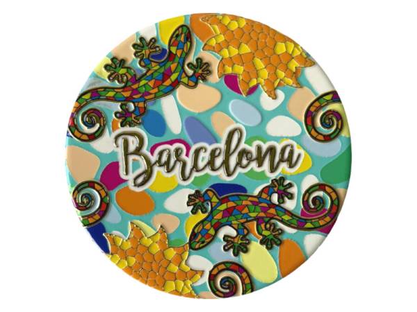 8978479 - Posavasos ceramica redondos diseño artex Barcelona 2