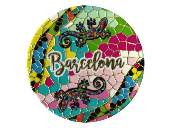 8978480 - Posavasos ceramica redondos diseño artex Barcelona 3
