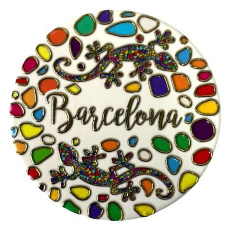 8978481 - Posavasos ceramica redondos diseño artex Barcelona 4