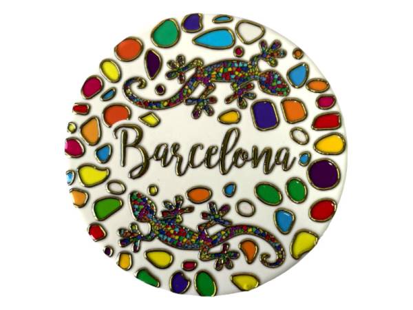8978481 - Posavasos ceramica redondos diseño artex Barcelona 4