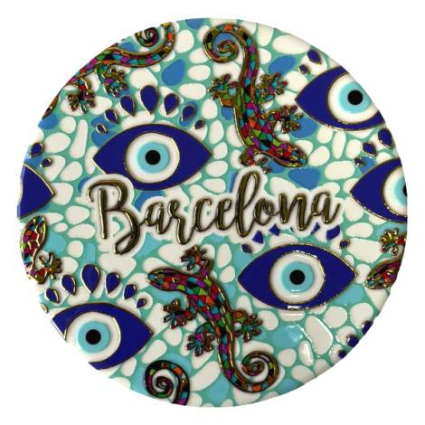 8978482 - Posavasos ceramica redondos diseño artex Barcelona 5