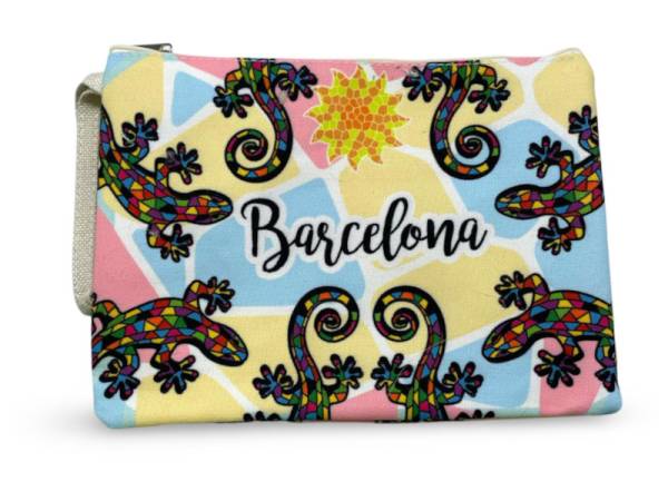 8978495 - Sa.co neceser 28x20 nº8 Barcelona lagartos sol mosaico
