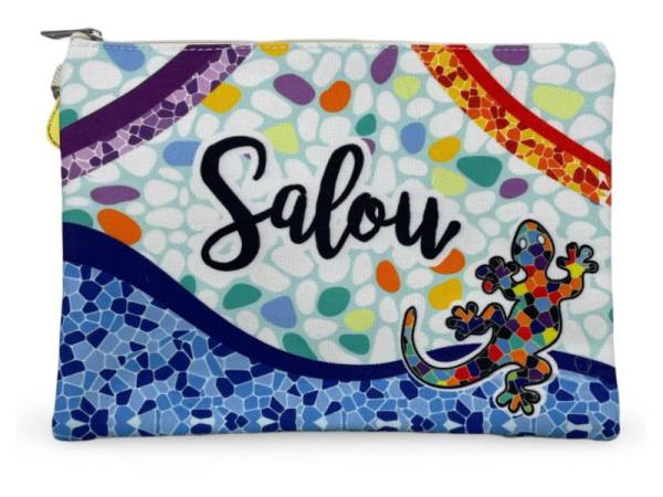 8978500 - Sa.co neceser 28x20 nº8 Salou lagarto ondas