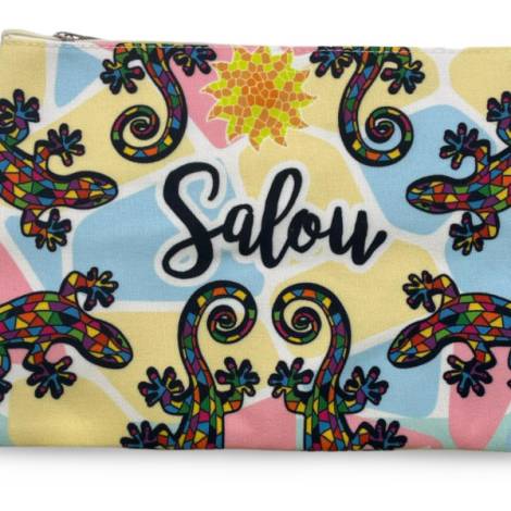 8978501 - Sa.co neceser 28x20 nº8 Salou lagartos sol mosaico